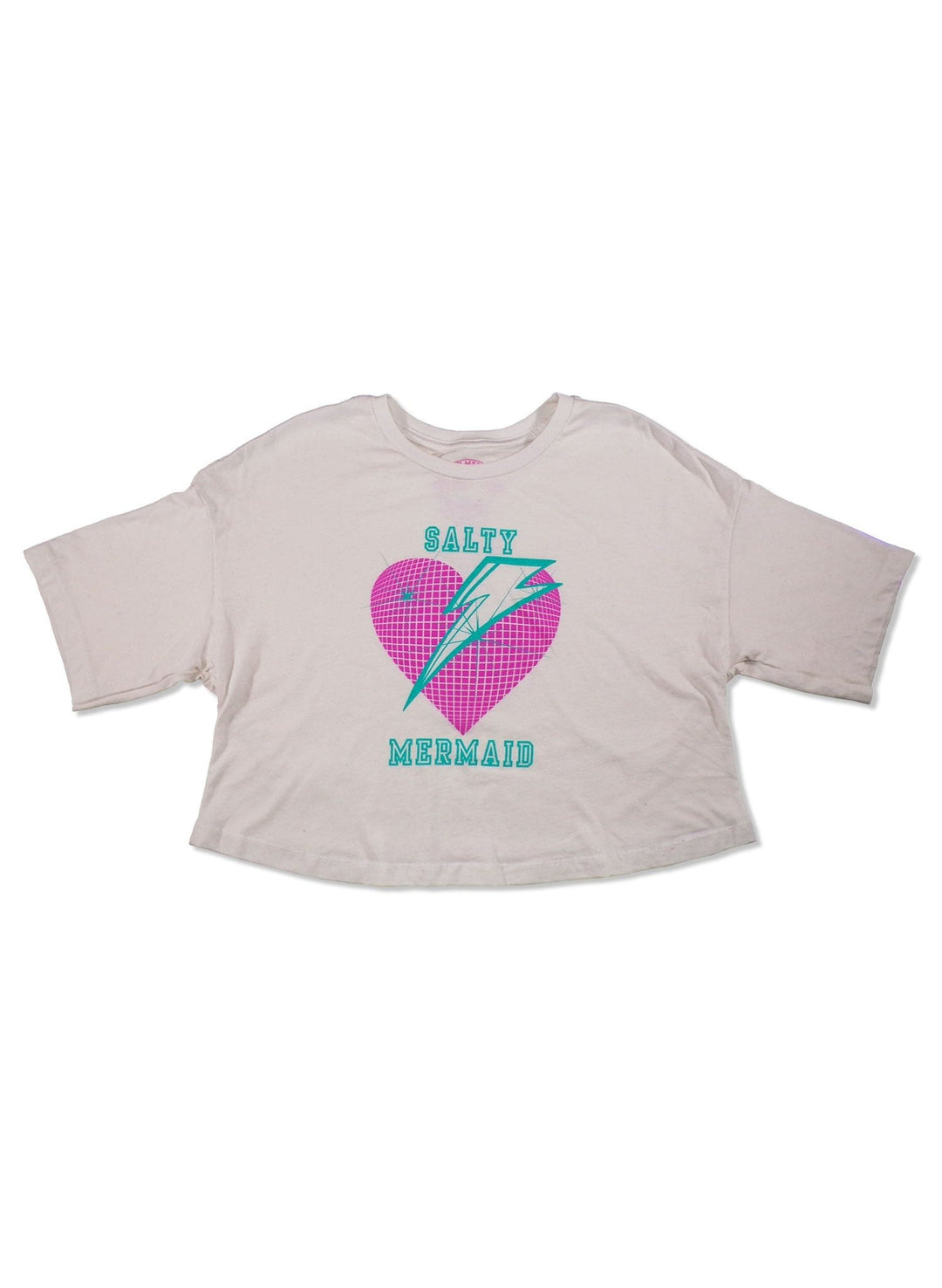 Lightening Strikes Cropped Tee