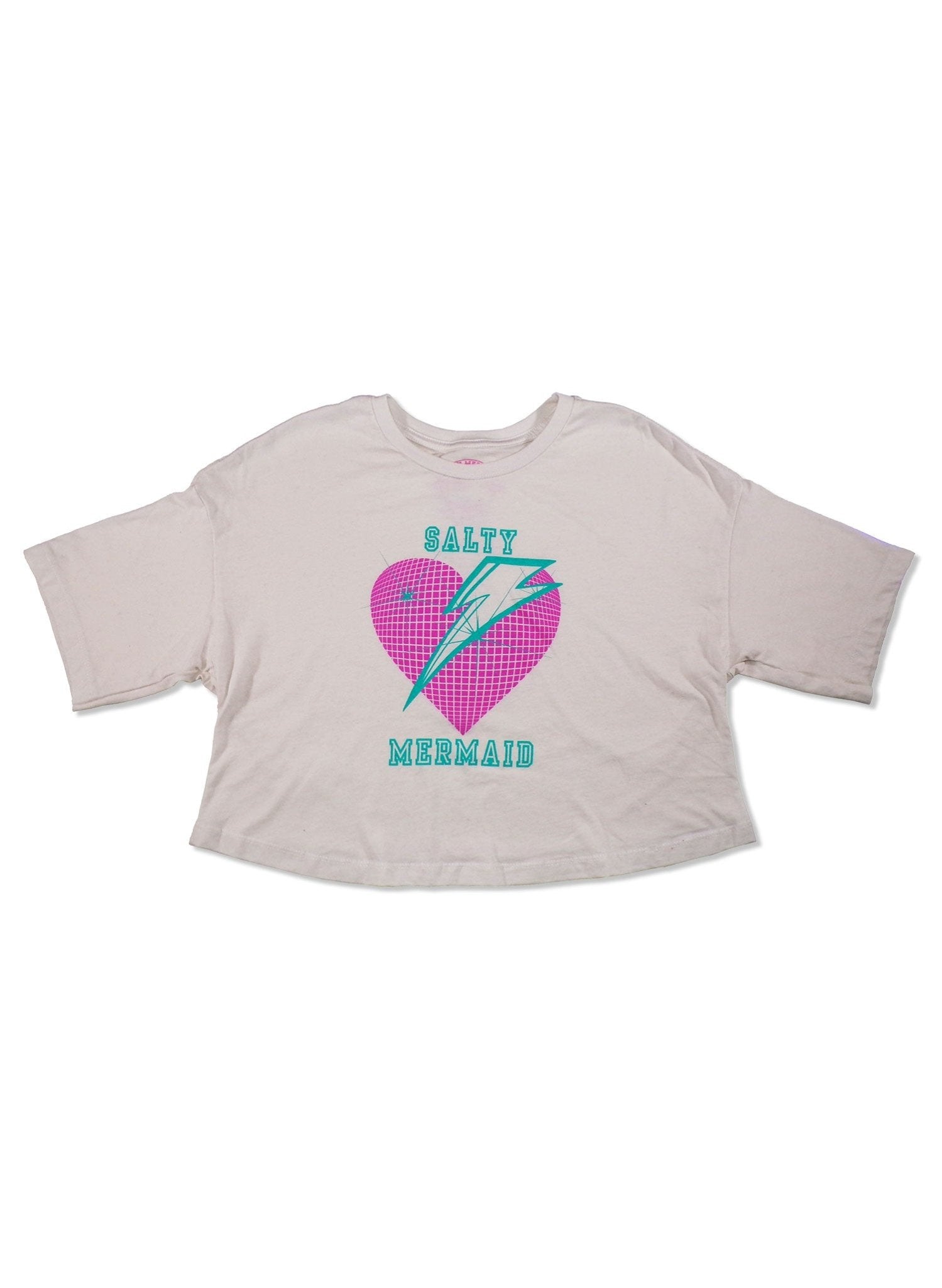 Lightening Strikes Cropped Tee