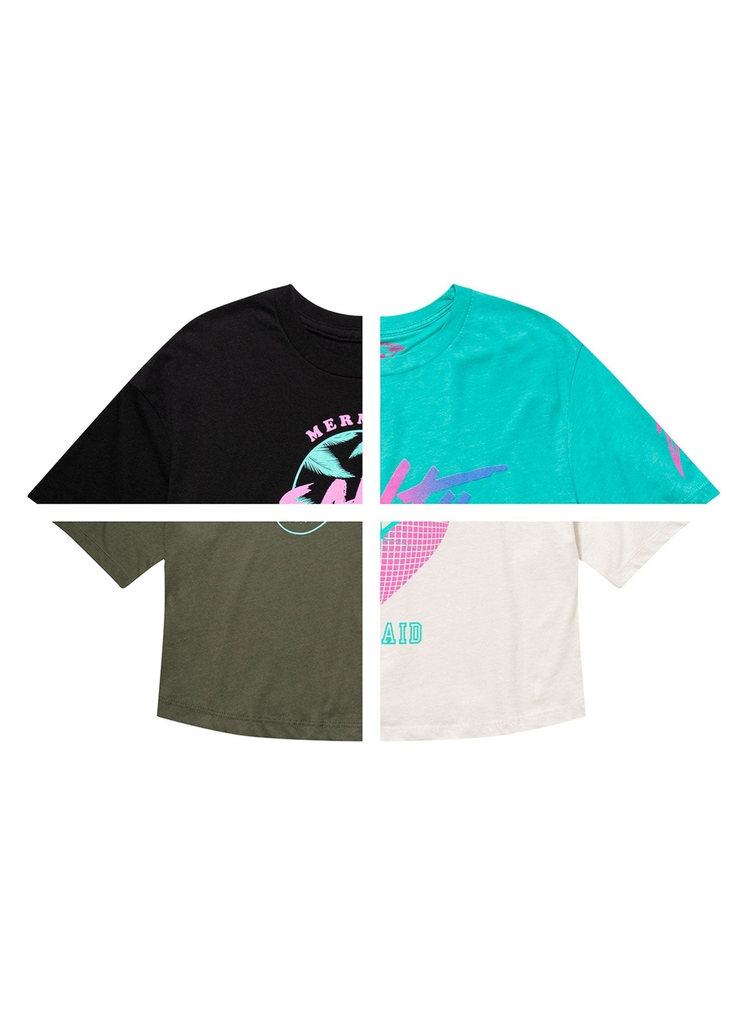 Lightening Strikes Cropped Tee