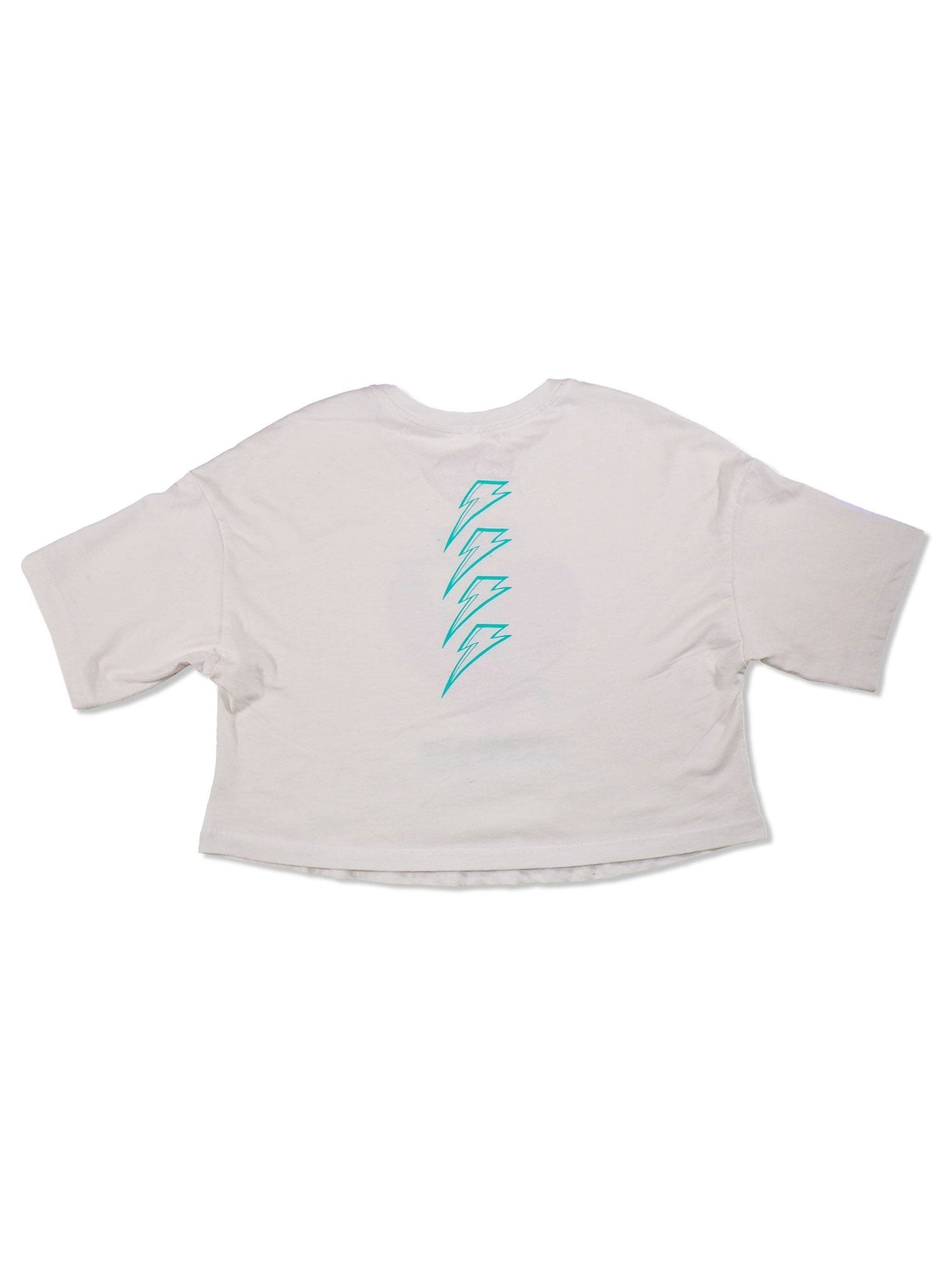 Lightening Strikes Cropped Tee