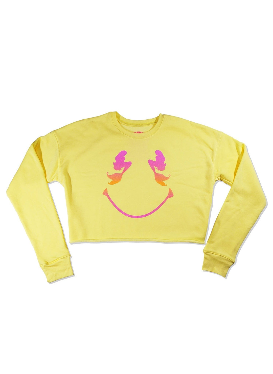 Livin' My Best Life Cropped Fleece Sweatshirt