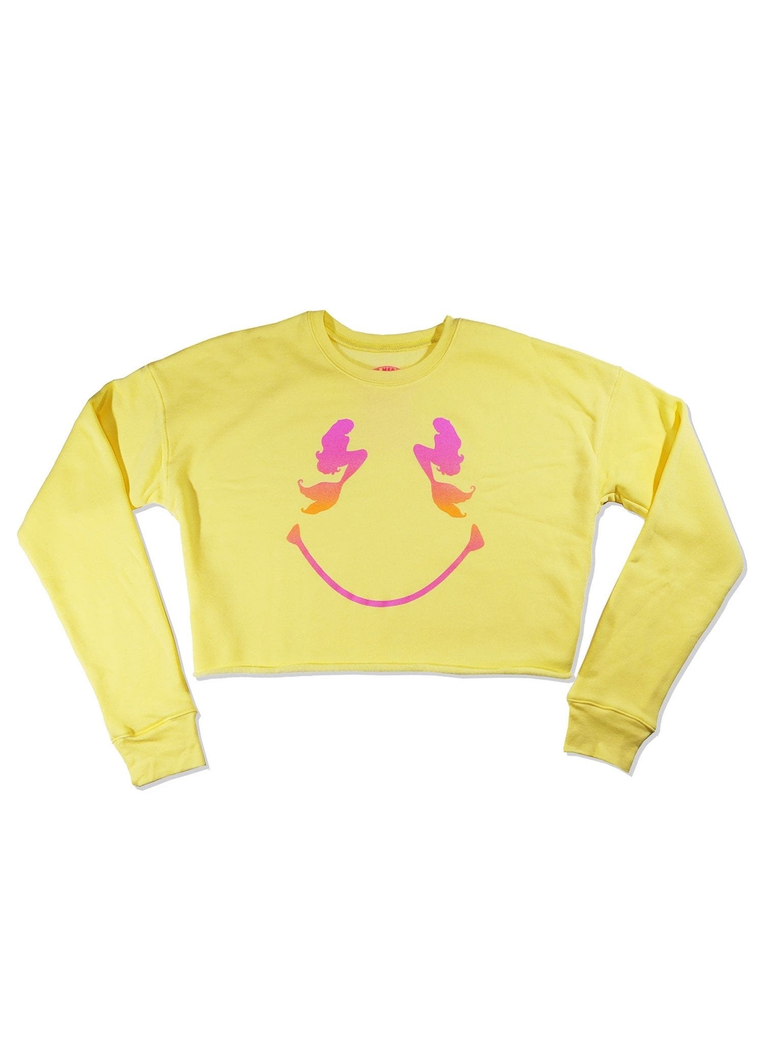 Livin' My Best Life Cropped Fleece Sweatshirt