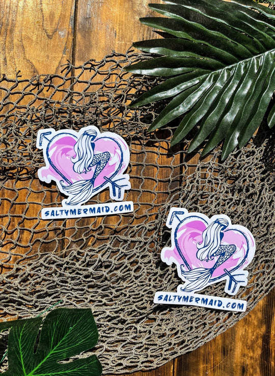 Mermaid Love Stickers (2 Pack)