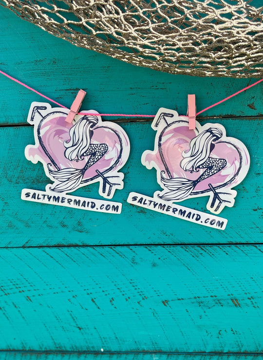 Mermaid Love Stickers (2 Pack)