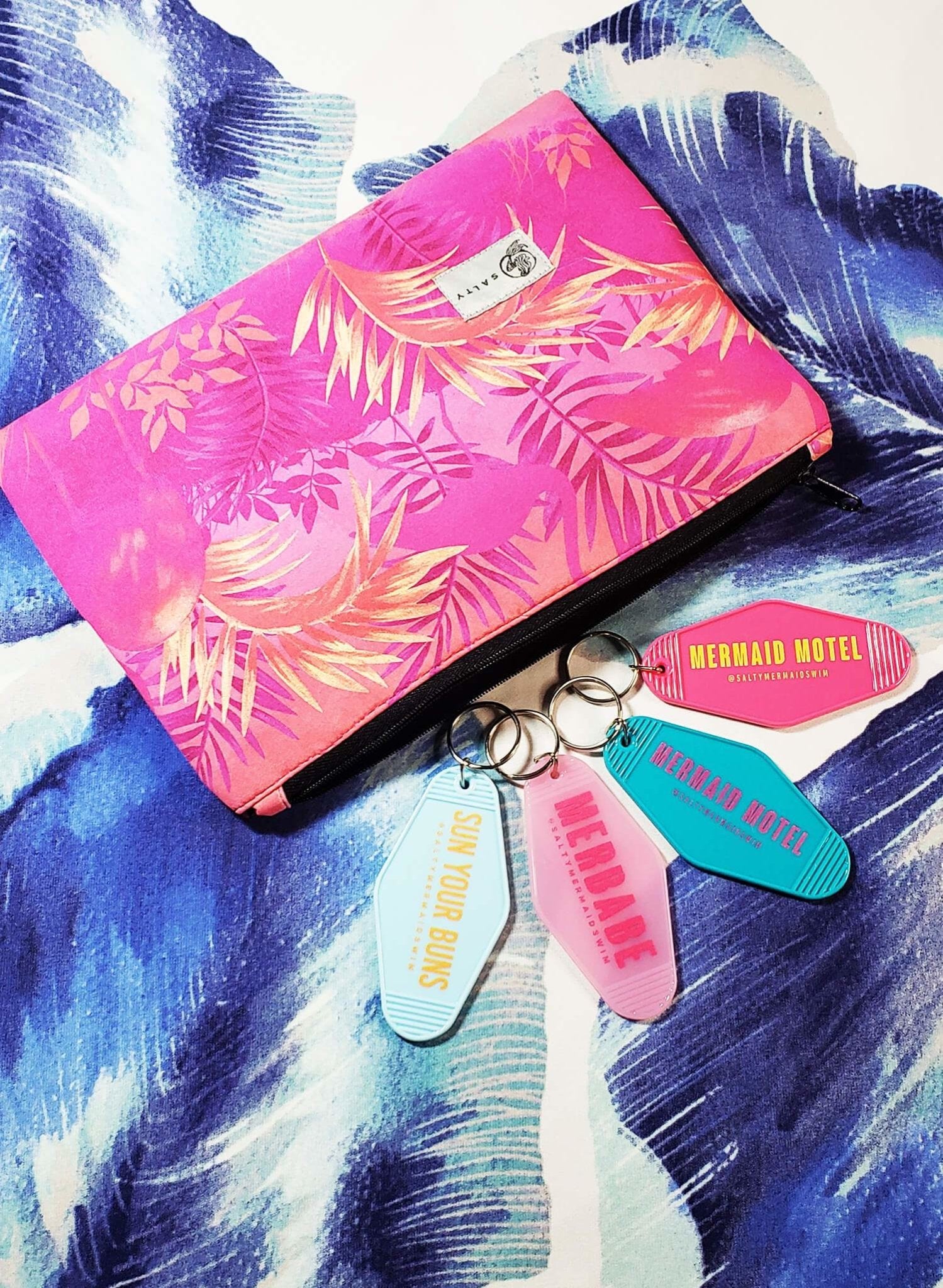 'Mermaid Motel' Keychain