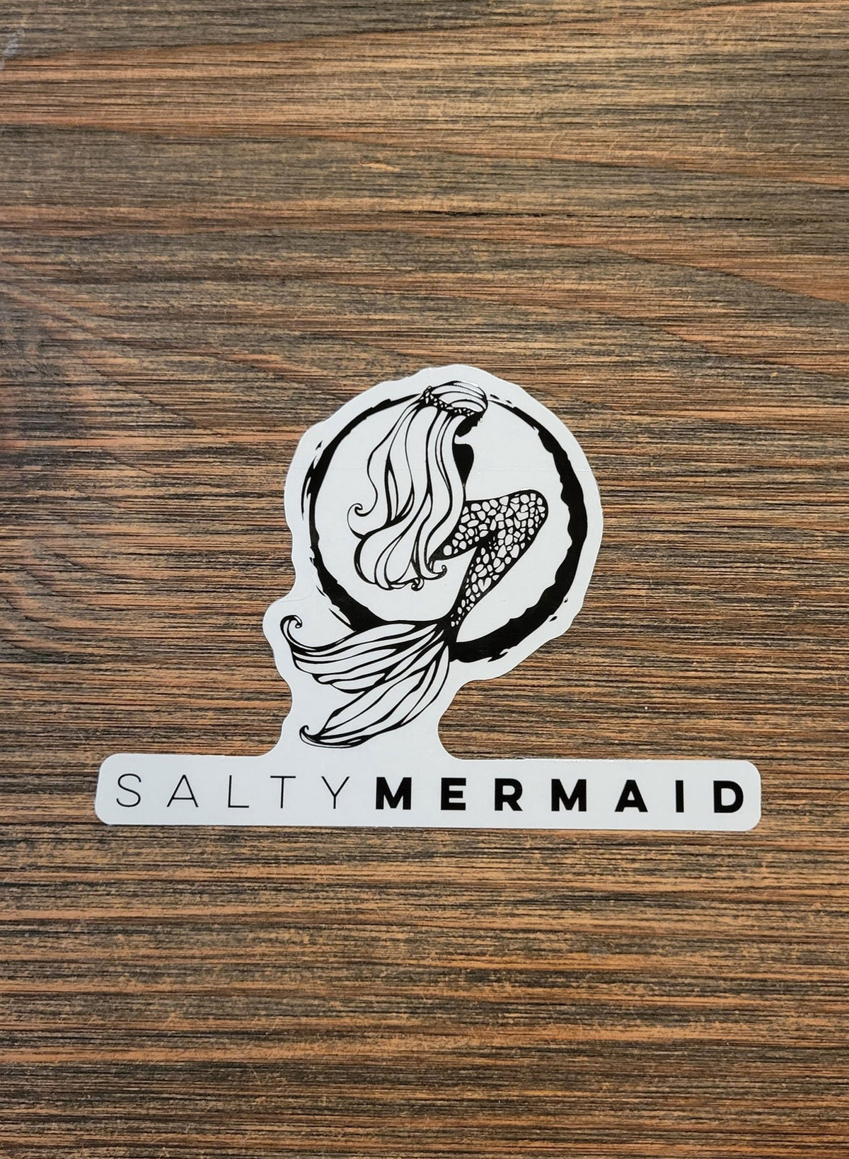 Mermaid Stickers - Black