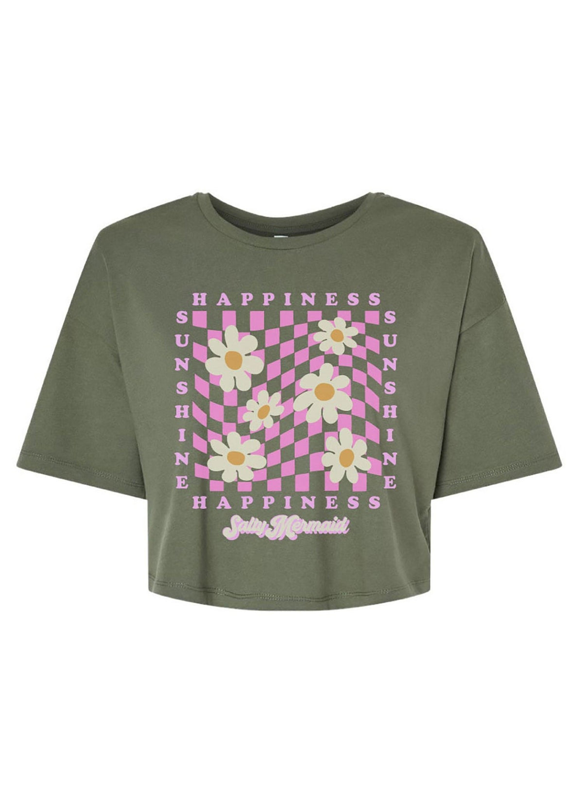 Picking Daisies Cropped Tee